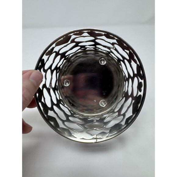 Bath & Body Works Slatkin Co 3-Wick Candle Holder Hearts Valentines Day Love - Picture 5 of 5